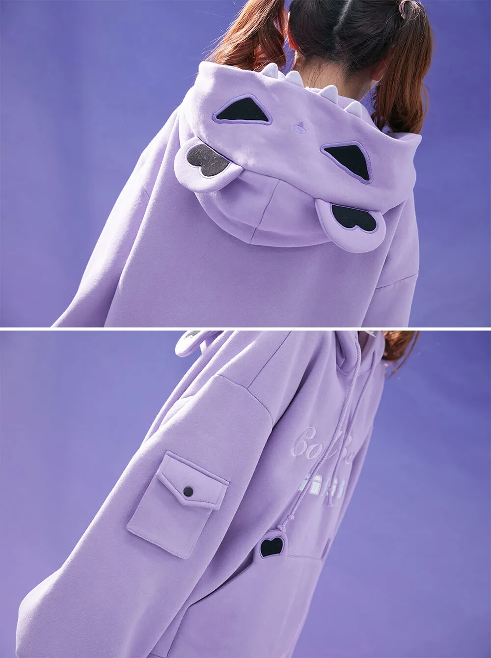 Aowu Aowu Cool Bear Hoodie