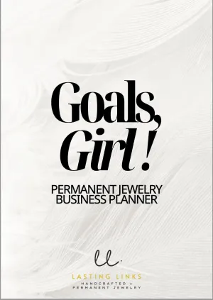 Permanent Jewelry Business Planner