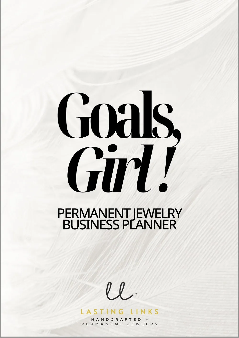 Permanent Jewelry Business Planner