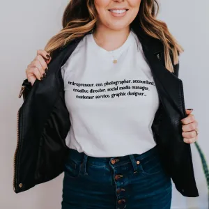 Small Business Owner | Tee