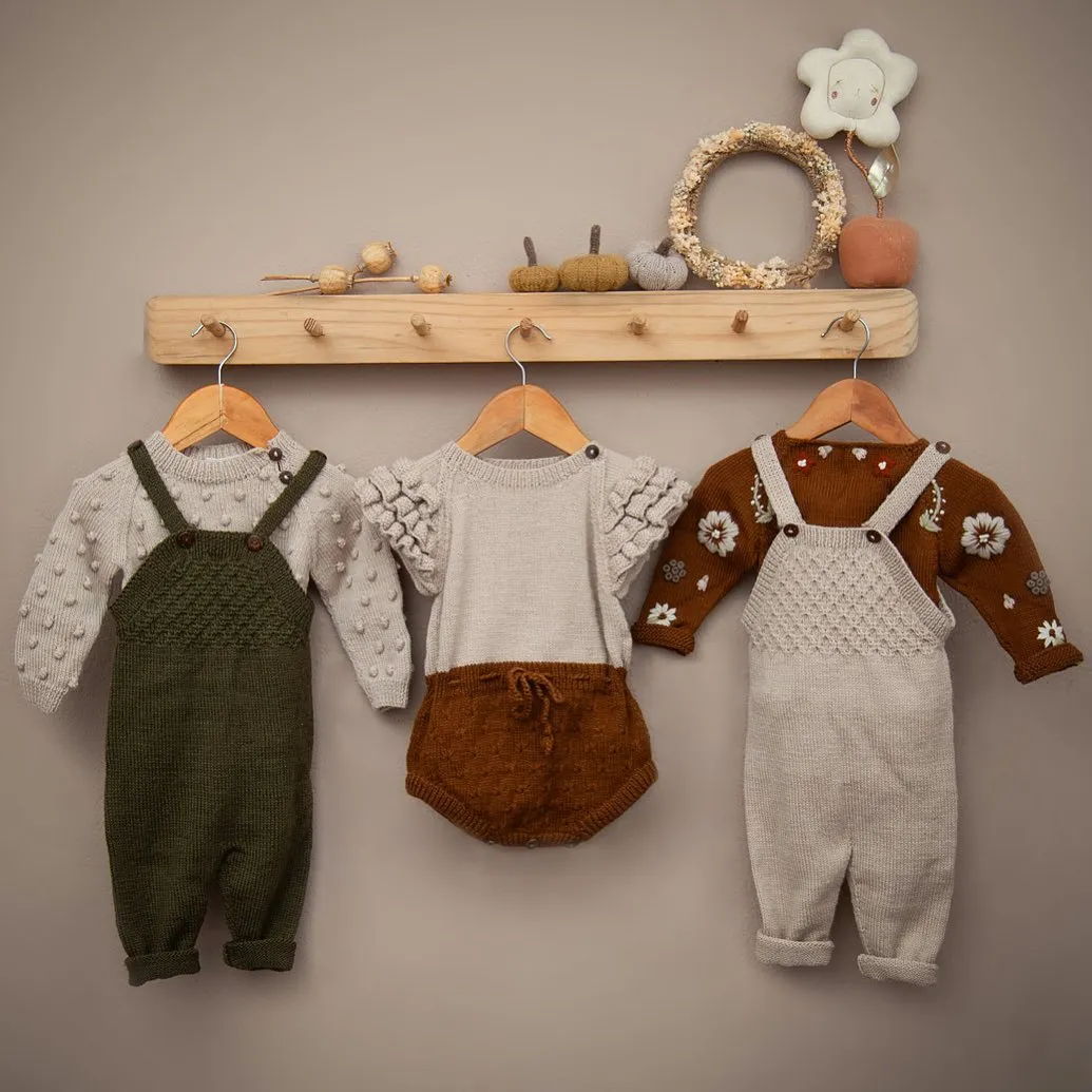 Smock jumpsuit - Moss
